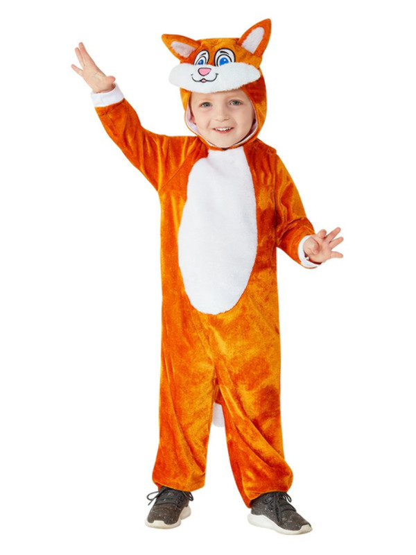 Toddler Cat Costume -  Orange - 47709T1