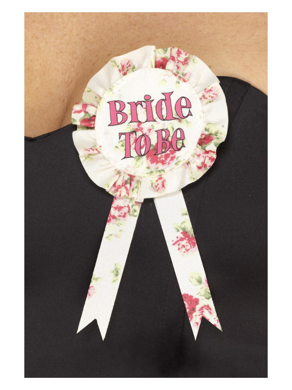 Vintage Bride to Be Rosette -  Multi-Coloured - 48053