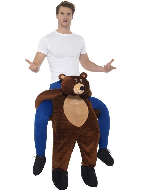 Piggyback Bear Costume -  Brown - 48811