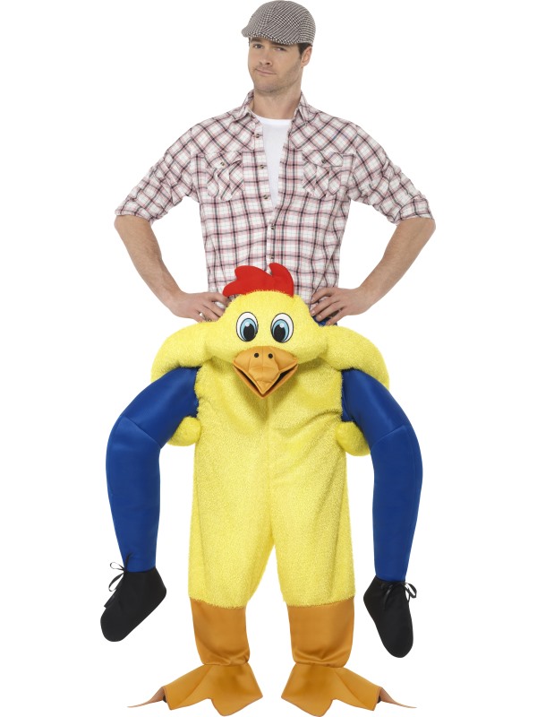 Piggyback Chicken Costume -  Yellow - 48812