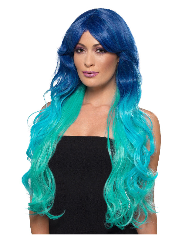 Fashion Mermaid Wig -  Wavy -  Extra Long -  Multi-Colou - 48972