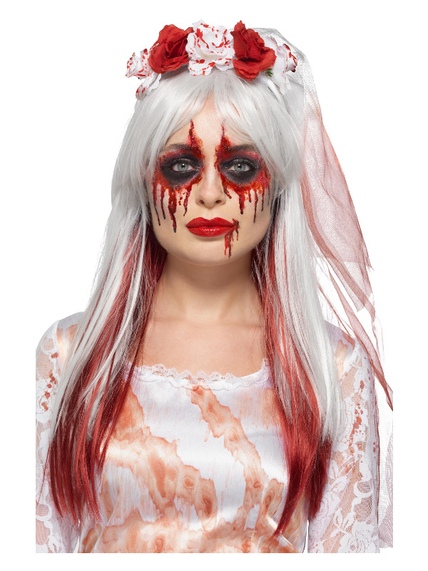 Smiffys Make-Up FX -  Blood Drip Bride Kit -  Aqua -  Mu - 49082