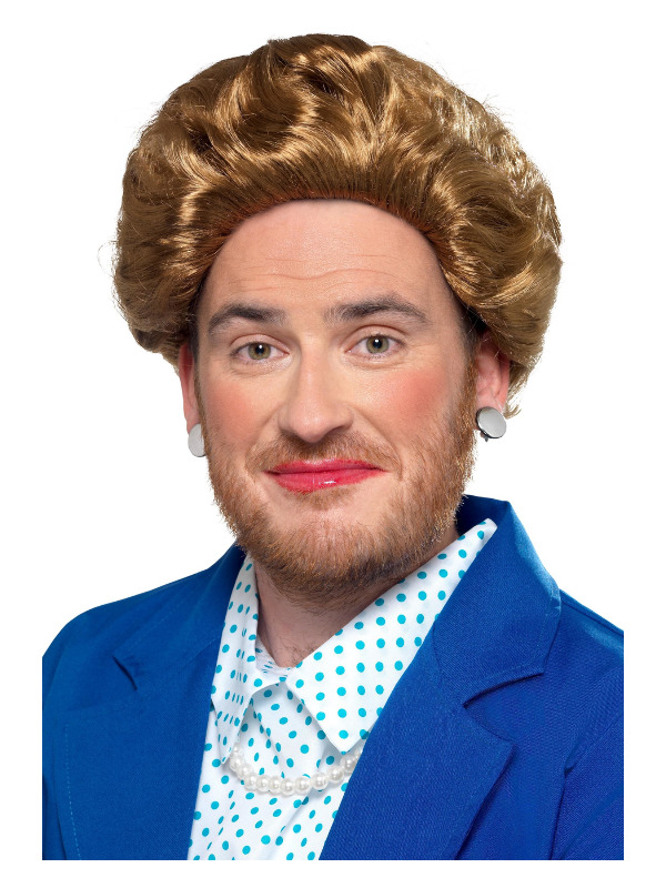 Iron Lady Wig -  Brown - 49123