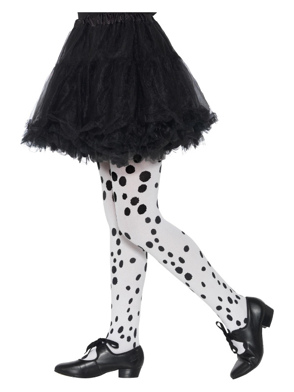 Dalmatian Tights -  Childs -  Black & White - 49763