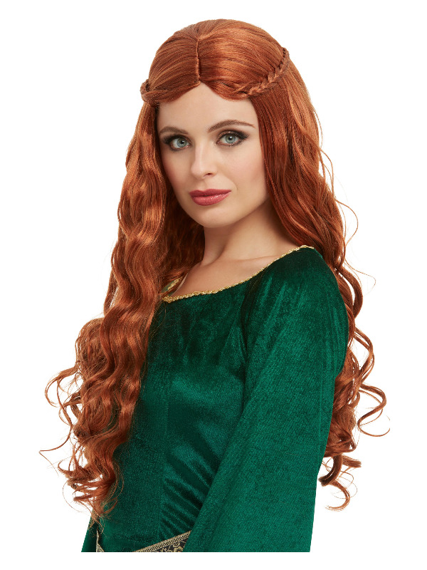 Medieval Princess Wig -  Auburn - 50756
