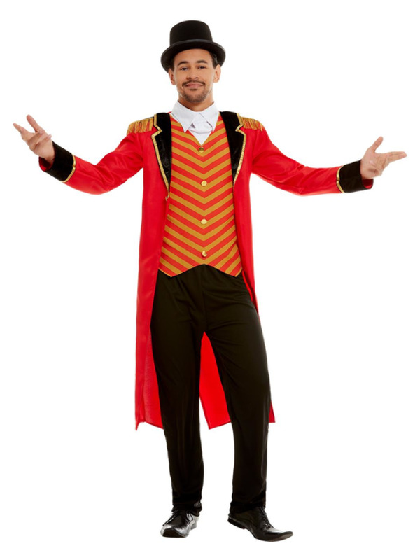 Deluxe Ringmaster Costume -  Red - 51016XL