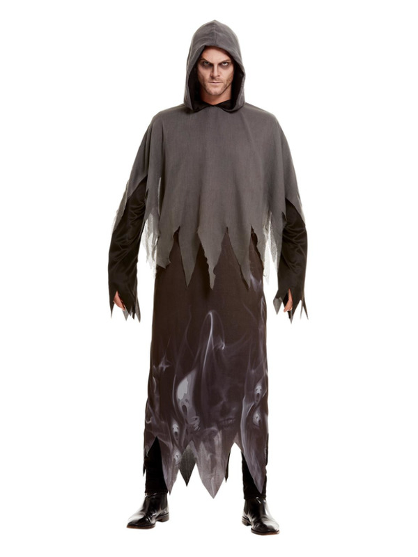 Ghost Ghoul Costume -  Black - 51068M