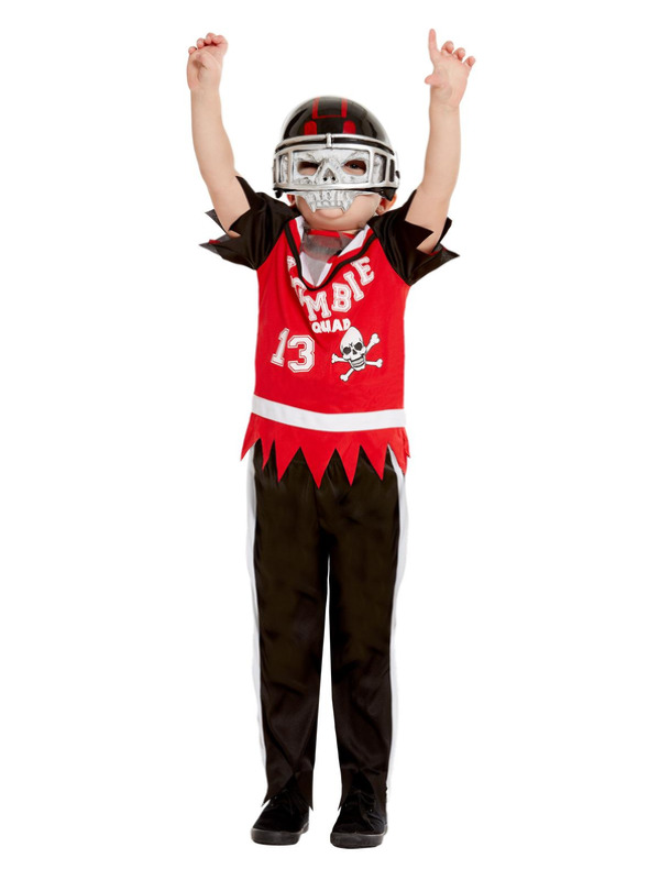 Zombie Football Player Costume -  Red - 51070L