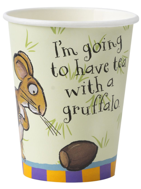 The Gruffalo Tableware Party Cups x8 Child Green Purple Multi Orange The Gruffalo Tableware Party Cups x8 Child Green Purple Multi Orange