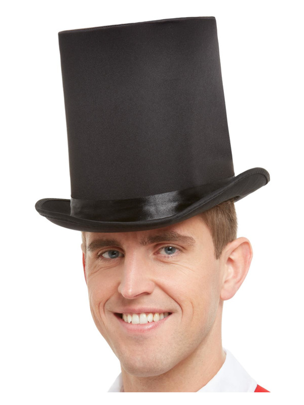 Deluxe Top Hat -  Black - 52022