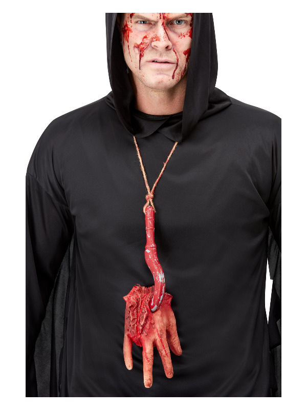 Severed Hand Necklace -  Beige - 52084