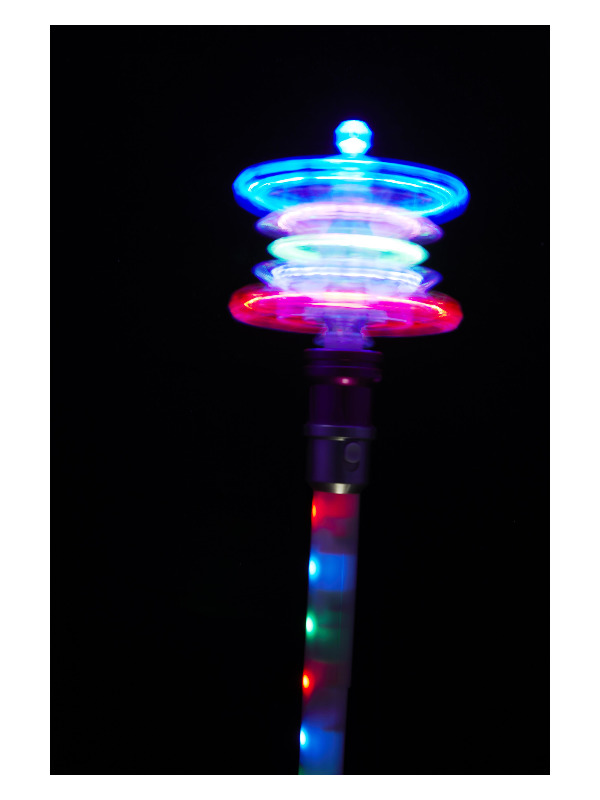 Snowflake Wand -  Light Up -  Multi-Coloured - 52225