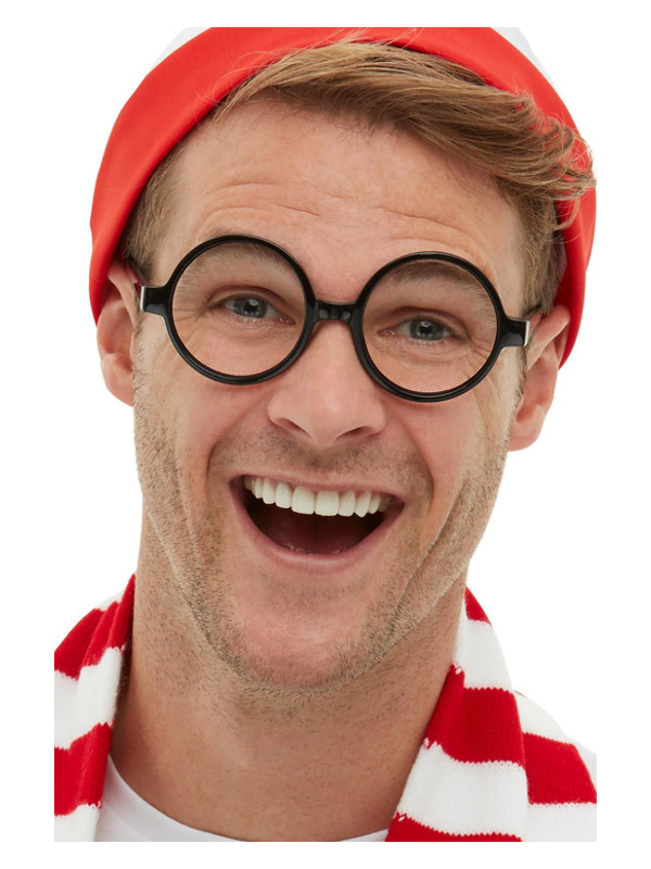 Where's Wally Glasses -  Black - 52347