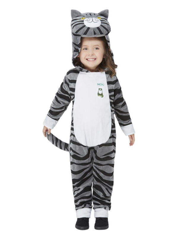 Mog The Cat Deluxe Costume -  Grey - 52482S
