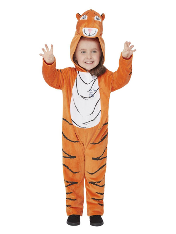 The Tiger Who Came For Tea Deluxe Costume -  Orange - 52483T2