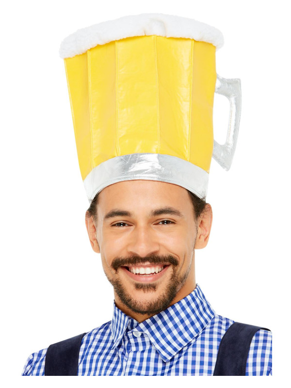 Beer Festival Beer Hat -  Yellow - 52506