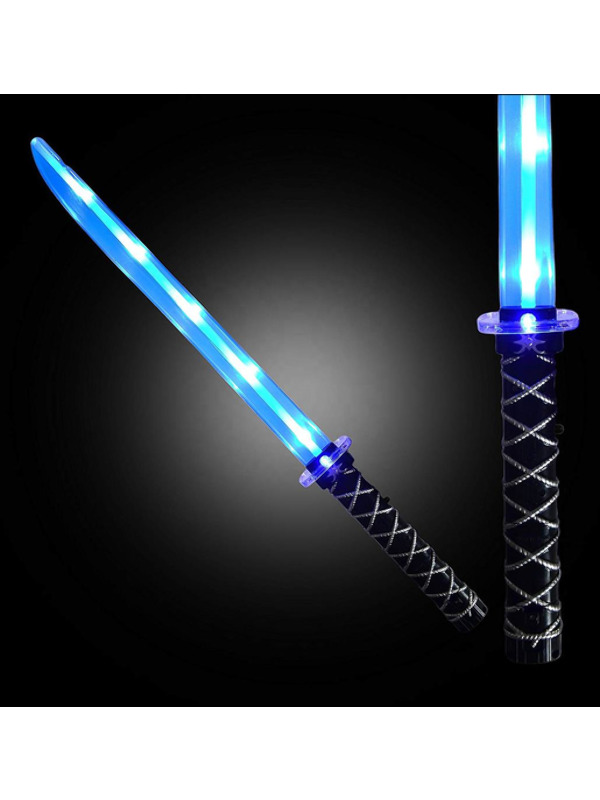 LED Light Up Ninja Sword -  Motion Activated Sounds - 52762