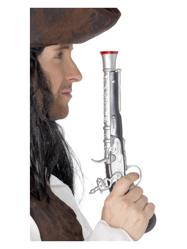 Pirate Pistol -  Silver - 5296