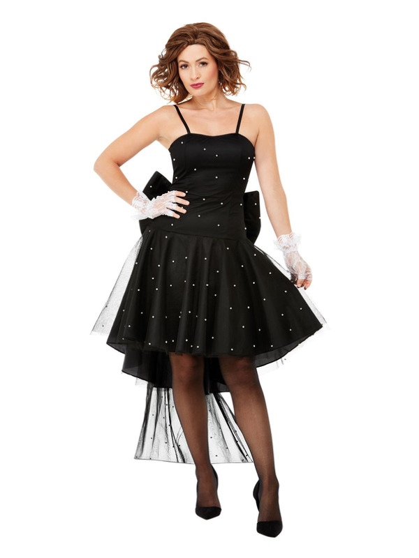 80s Rara Dress -  Black - 55062M