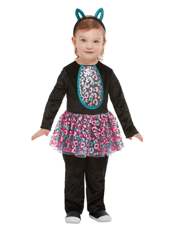 Toddler Cute Cat Costume -  Black - 61128T2