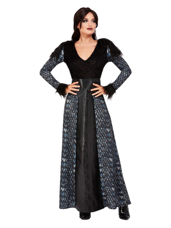 Dark Winter Queen Costume -  Black - 63002S