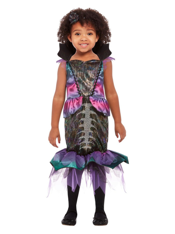 Toddler Dark Mermaid Costume -  Purple - 63066T2