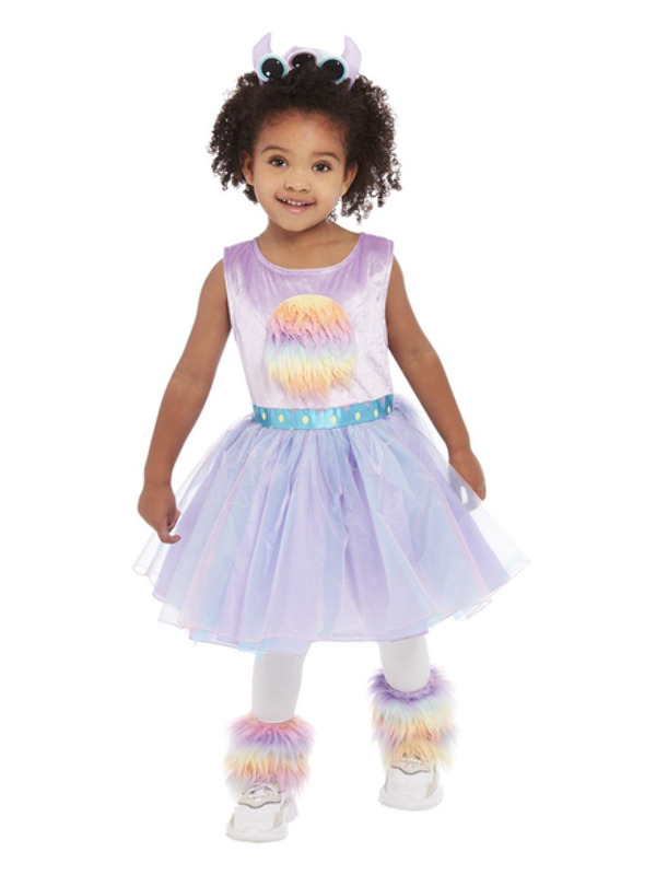 Toddler Cute Monster Costume -  Purple - 63067T2