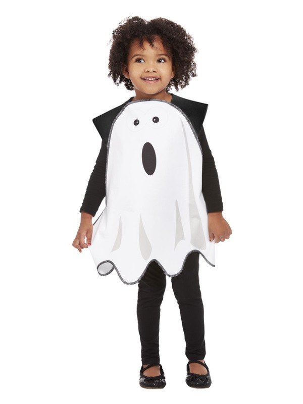 Toddler Ghost Tabard -  White - 63070T2
