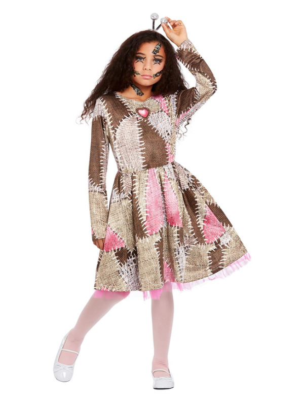 Voodoo Doll Costume -  Brown - 63080S
