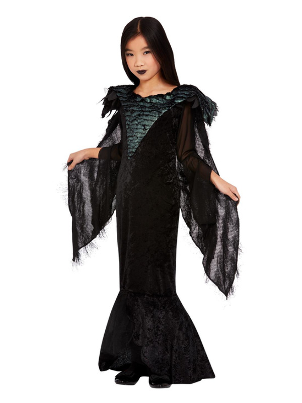 Deluxe Raven Princess Costume -  Black - 63094M