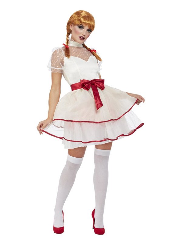 Porcelain Doll Costume -  Cream - 64023S