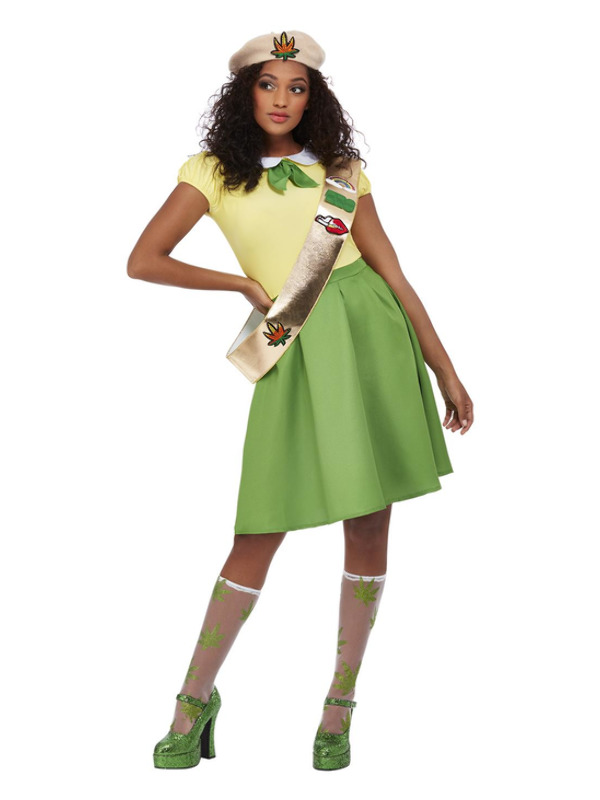 Pot Brownie Costume -  Green - 64024L