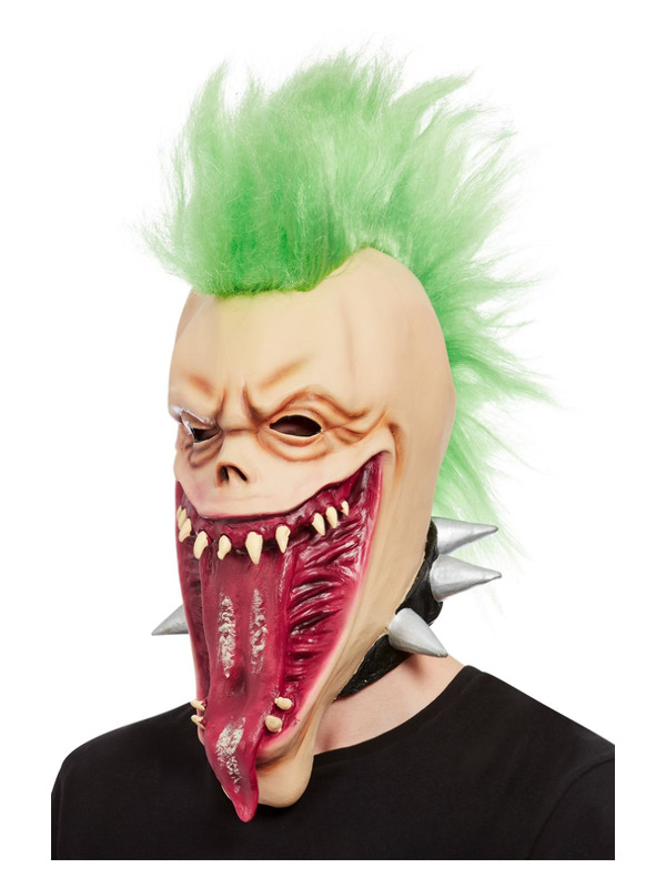 Punk Skull Overhead Mask -  Latex - 68001
