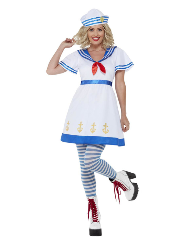 High Seas Sailor Costume -  White - 70014S