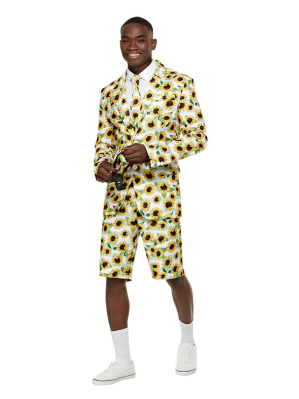 Ray Of Sunshine Sunflower Stand Out Suit -  Yellow - 70022L