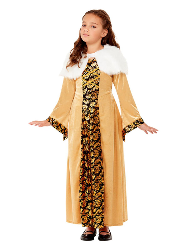 Deluxe Medieval Countess Costume -  Gold - 71055M