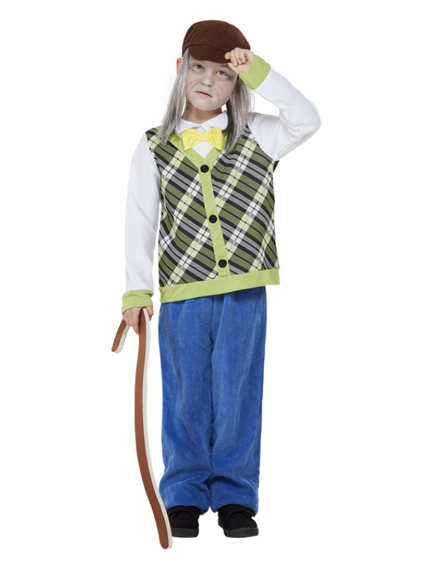 Old Man Costume -  Green - 71057L