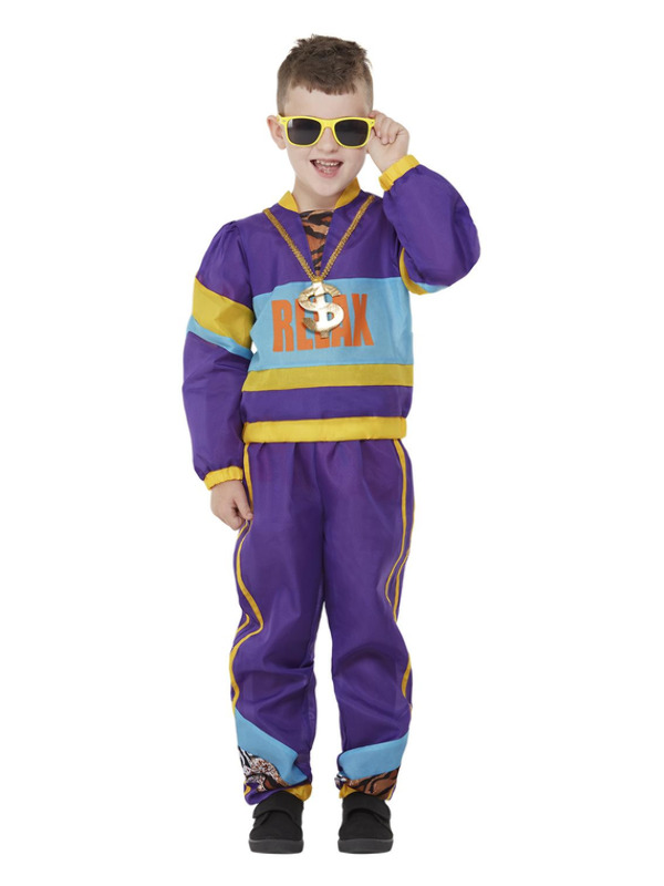 80s Relax Costume -  Purple - 71069L