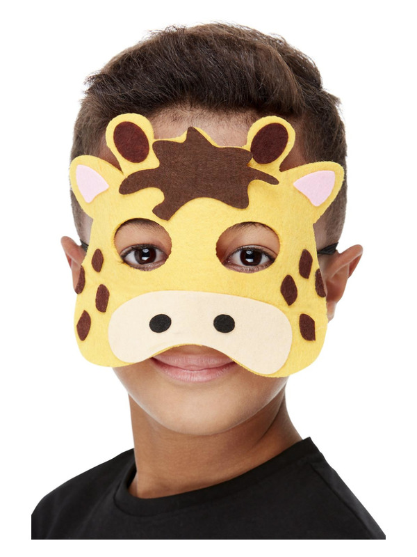 Giraffe Felt Mask - 72073
