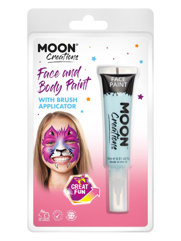Moon Creations Face & Body Paints -  Light Blue - C01822