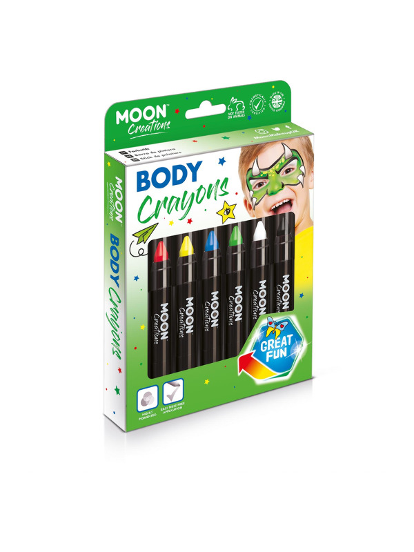 Moon Creations Body Crayons -  Assorted - C11623