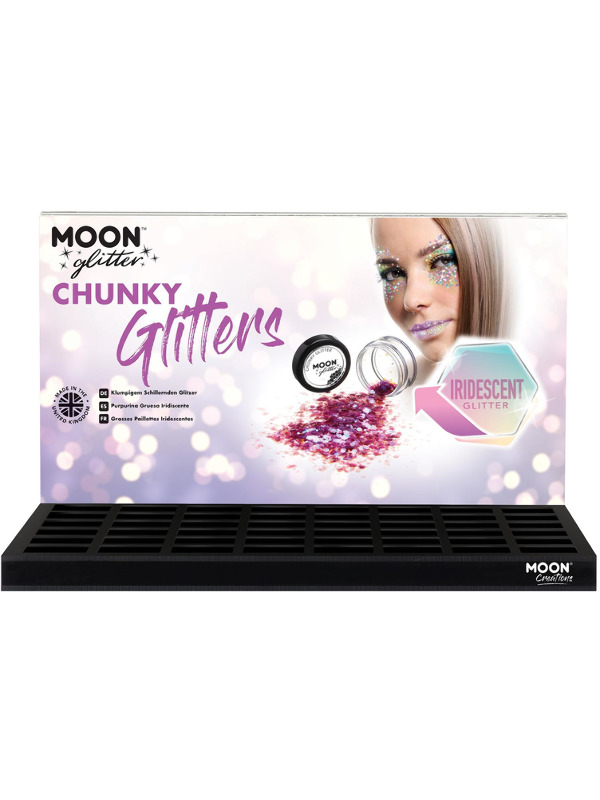 Moon Glitter Iridescent Chunky Glitter -   - G06094