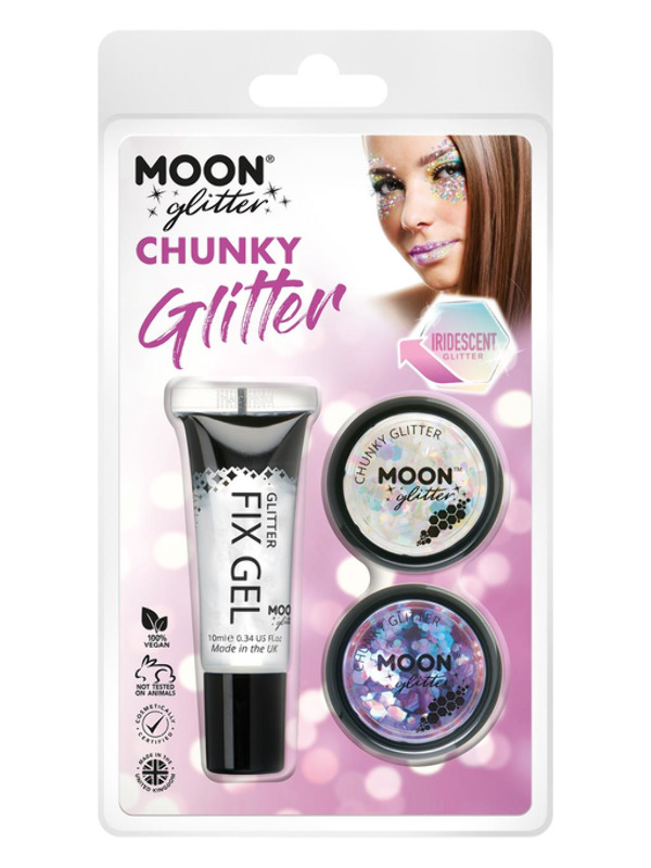 Moon Glitter Iridescent Chunky Glitter -   - G06247