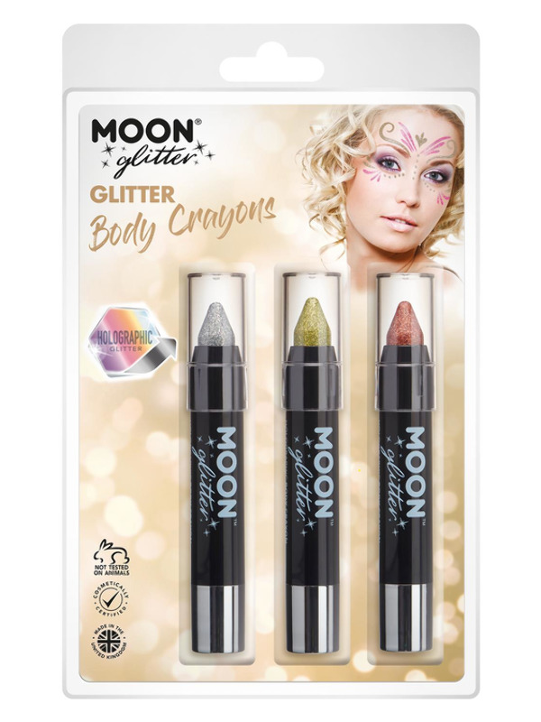 Moon Glitter Holographic Body Crayons -  - G06735