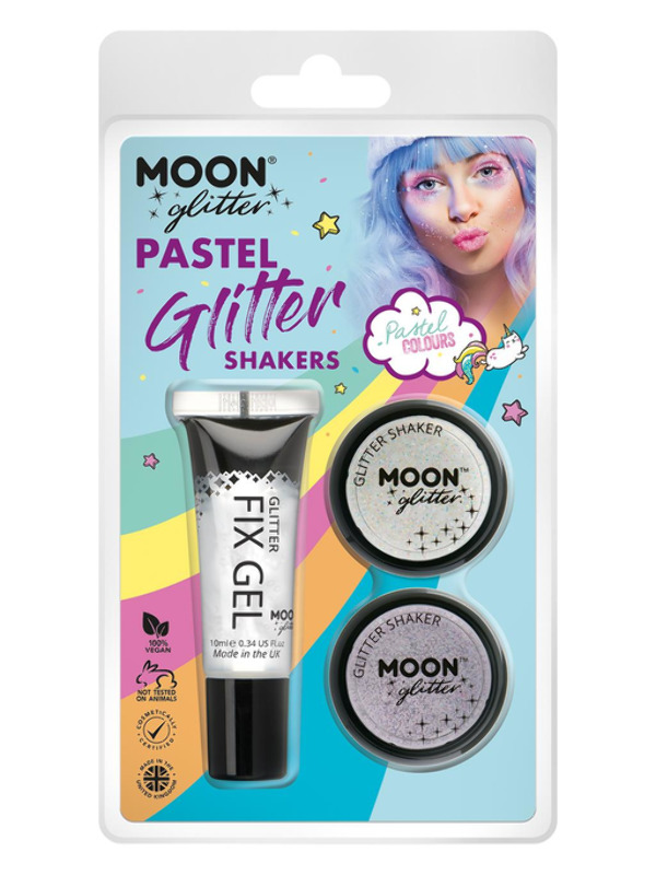 Moon Glitter Pastel Glitter Shakers -   - G09248