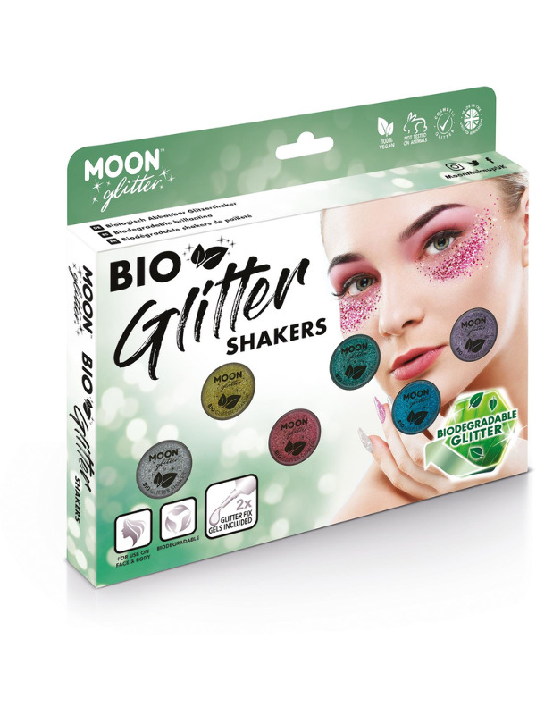 Moon Glitter Bio Glitter Shakers -  Assorted - G13696