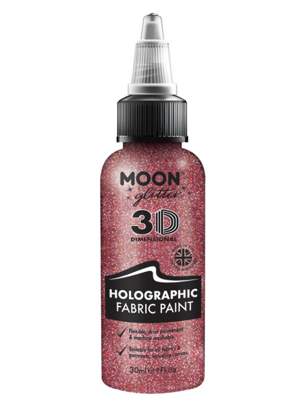 Moon Glitter Holographic Glitter Fabric Paint - G14532