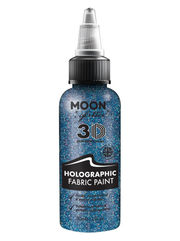 Moon Glitter Holographic Glitter Fabric Paint - G14556