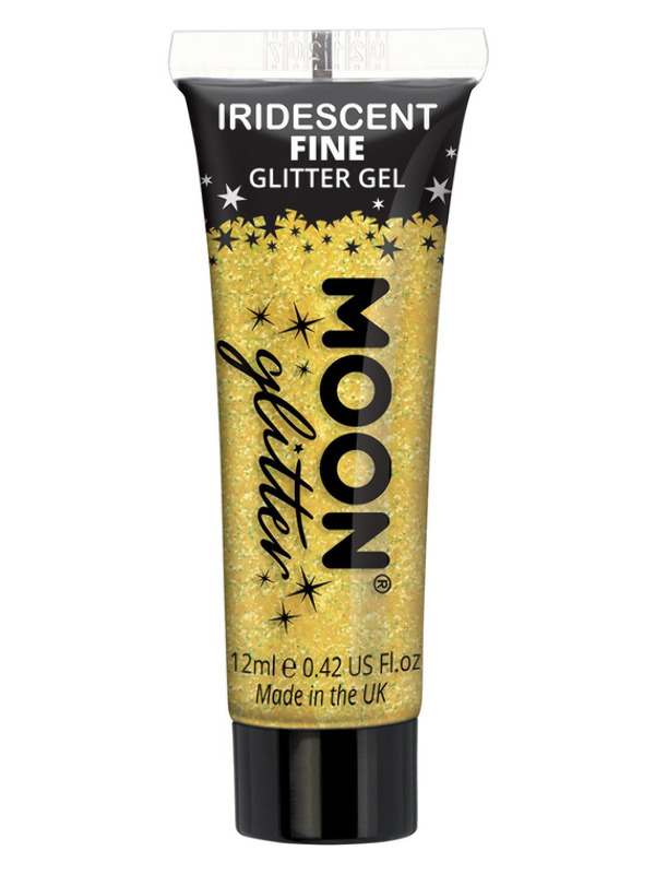 Moon Glitter Iridescent Glitter Gel -  Yellow - G21042