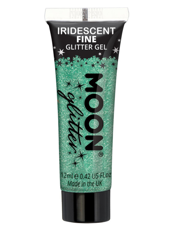 Moon Glitter Iridescent Glitter Gel -  Green - G21059